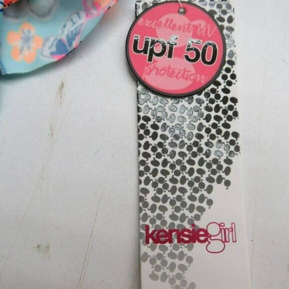 KENSIE GIRL Colorful Butterfly ONE PIECE SWIMSUIT SIZE 4 - Picture 4 of 10